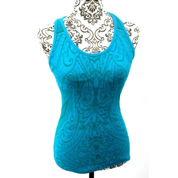 ATHLETA Women's 10K Seamless Run Built-in-Bra Racerback Tank Top‎ SIZE SMALL - Picture 1 of 6